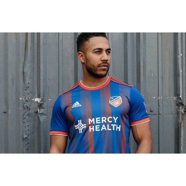 FC Cincinnati Adidas 2019 Inaugural Season Home Jersey Men's Large L Climalite