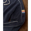 Marine Layer Banks Varsity Hoodie Men's Medium Navy Tri-Blend Pullover NWOT