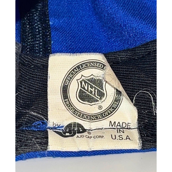 New York Rangers Mark Messier #11 AJD Snapback Hat Vintage 90s NHL USA