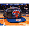 New York Knicks Mitchell & Ness Plaid Snapback Hat Cap NBA Rare Vintage Style