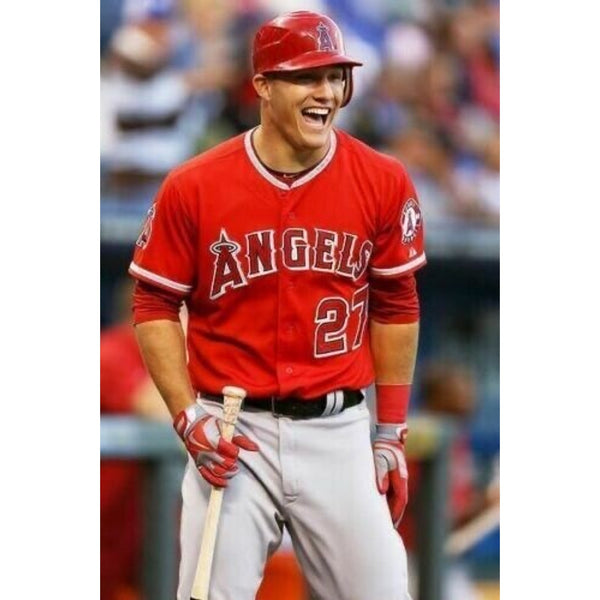 Mike Trout Los Angeles Angels Rookie Year Jersey Sz. 50 Large Majestic Deadstock