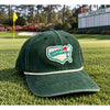 Masters Tournament 2026 Rope Hat Augusta National Green Map Patch Golf Cap NWOT