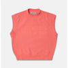 Fear of God Essentials Sweatshirt Vest Adult Size 12 Pink Coral Mock Neck Fleece