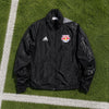 New York Red Bulls Team Issued Adidas Condivo 18 Climastorm Jacket Mens M Black