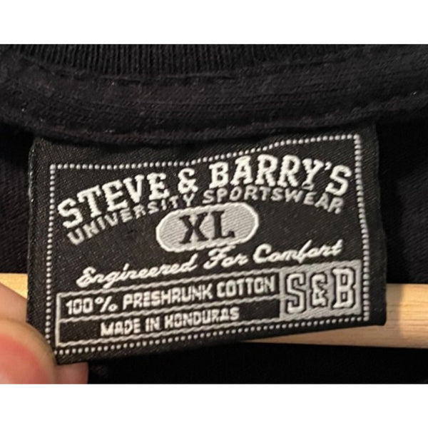 WWE Hulk Hogan Hulkamania T-Shirt Steve & Barry’s Black XL Wrestling VTG Y2K