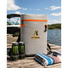 Reign Storm Backpack Cooler Gray Orange Insulated NWOT Rare Monster Energy Bag