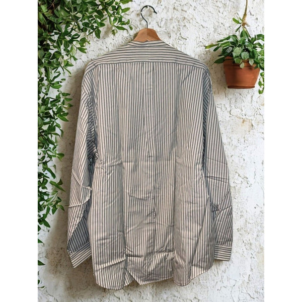 Polo Ralph Lauren Postboy Striped Button Shirt XL Deadstock NWT Vintage