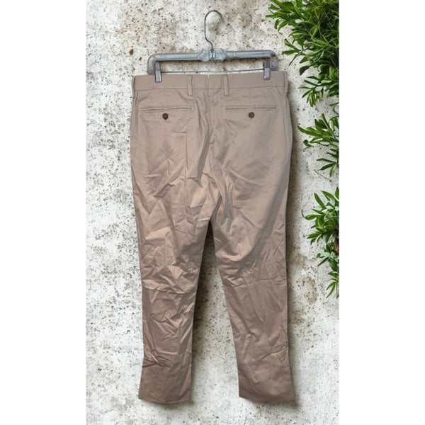 Faherty Reserve Movement Pants Mens 32x30 Khaki Stretch Chino Casual Portugal