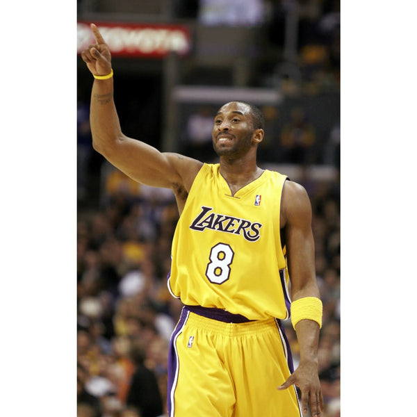 Los Angeles Lakers Kobe Bryant #8 Adidas NBA Swingman Jersey Sz M +2 Stitched