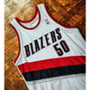 Portland Trail Blazers Zach Randolph NBA Game Used Jersey '06-07 Adidas Sz 48 +4