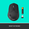 Logitech M720 Triathlon Wireless Bluetooth Mouse Black 910-006036 NIB