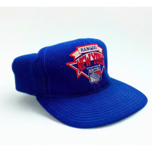 New York Rangers Vintage CCM Snapback Hat 100% Wool NHL Licensed