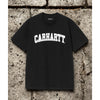 Carhartt WIP S/S University T-Shirt Mens Large Black Logo Graphic Cotton Tee