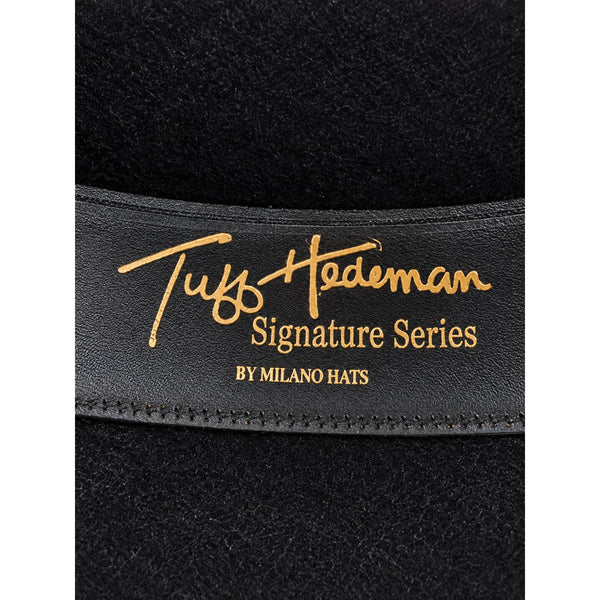 Milano Tuff Hedeman Roughstock 39 Cowboy Hat Black 6 7/8 XX Merino Wool USA