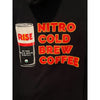 Rise Brewing Co. Hoodie XL Black Nitro Cold Brew Coffee Rare Team Promo