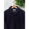 Buck Mason Felted Shawl Coat XL Black 100% Merino Wool Jacket NWT Rare $300