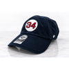 Boston Red Sox David Ortiz Big Papi #34 Retirement ‘47 Clean Up Hat Navy NWT