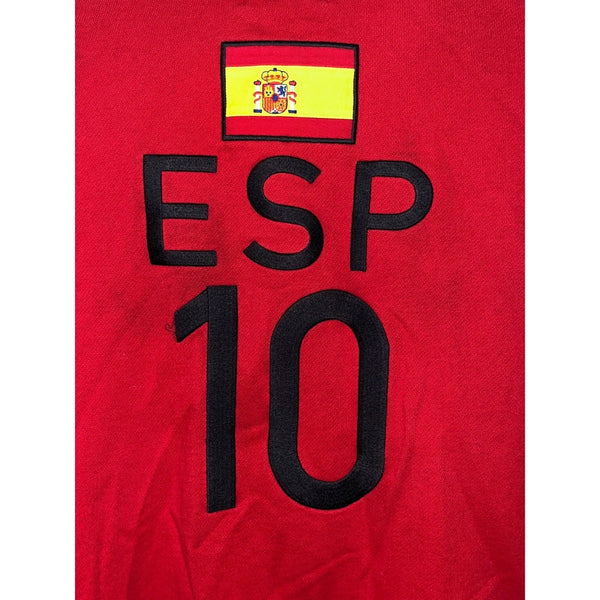 Polo Ralph Lauren Spain Big Pony Track Jacket Men's XL Red Black Full Zip Rare