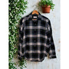 Viyella Scotland Wool Cotton Plaid Shirt Black Watch Tartan Men’s M Vintage EUC