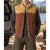 Patagonia Reversible Bivy Down Vest Men's XL Moose Brown Sherpa Fleece $229