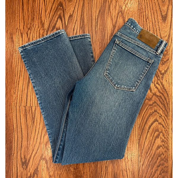 Todd Snyder Slim Fit Jeans Men's 35x32 Stretch 5 Pocket Straight Denim Blue