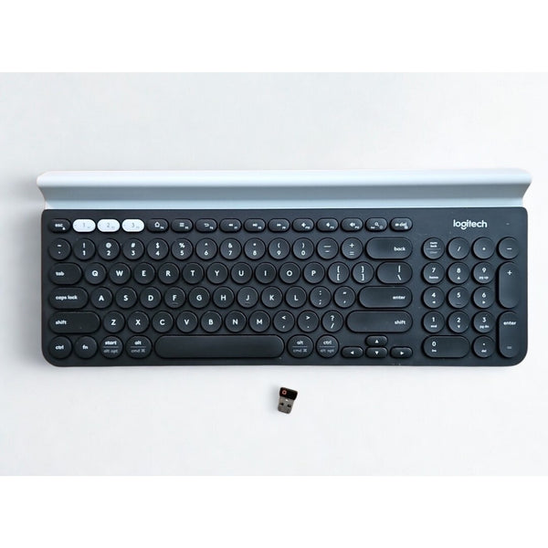 Logitech K780 Multi Device Wireless Keyboard Bluetooth USB Dongle Compact