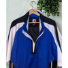 FootJoy FJ Sport Short Sleeve Golf Windshirt Windbreaker Blue Black White L NWOT