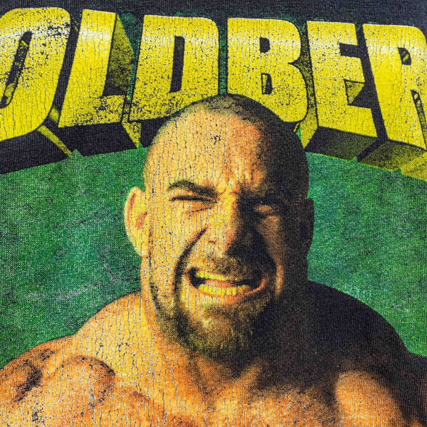 Bill Goldberg WCW The Streak Wrestling Shirt 90s Black Tee Size L Rare Vintage