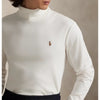 Polo Ralph Lauren Soft Cotton Turtleneck Shirt Mens L White NWT Pony Classic
