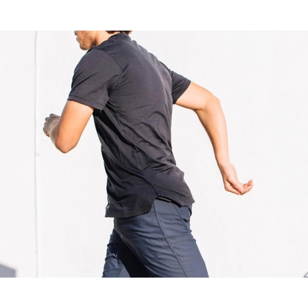 Western Rise StrongCore Merino Tee Black Size L NWT Merino Wool Rare