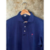 Holderness & Bourne LS Polo Men’s M Navy Tailored Fit Watchung Valley Golf Club