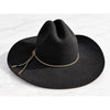 Milano Tuff Hedeman Roughstock 39 Cowboy Hat Black 6 7/8 XX Merino Wool USA