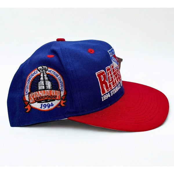 New York Rangers 1994 Stanley Cup Champs #1 Apparel Snapback Hat NWT VTG