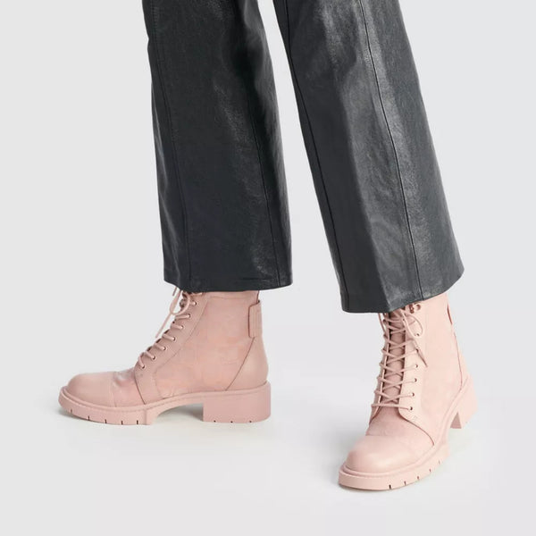 Coach Lana Mesh Bootie C4401 Dusty Rose Women’s Sz 9B NIB Rare Sold Out