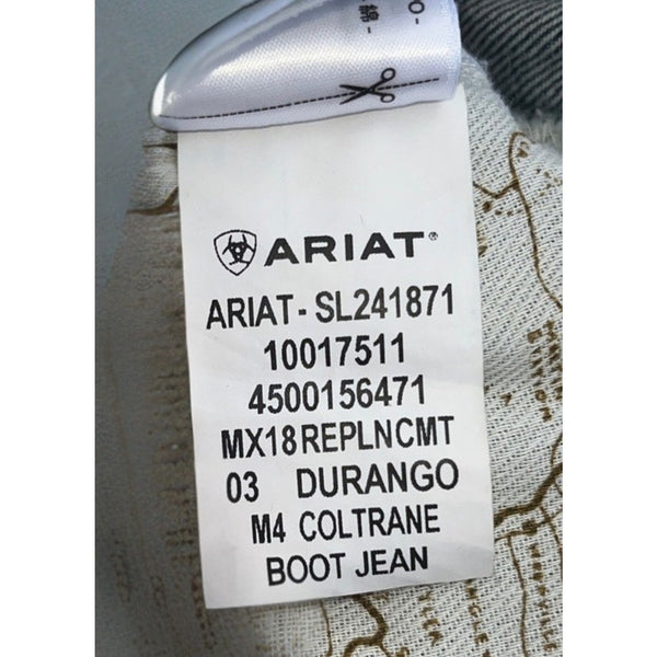 Ariat M4 Coltrane Durango Jeans Men 44x32 NWOT Relaxed Boot Cut Western