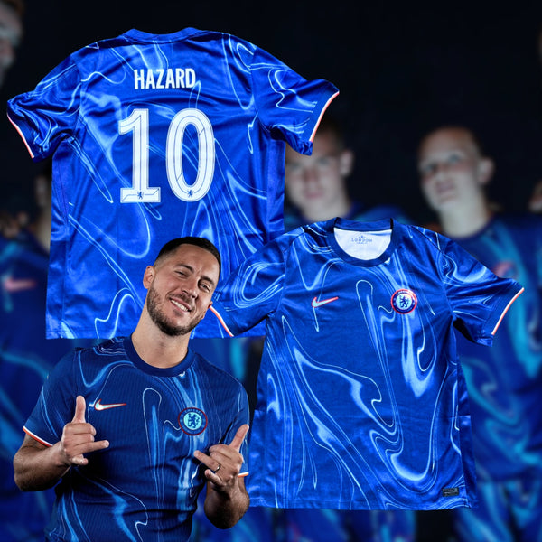 Nike Chelsea FC Eden Hazard 2024/25 Match Home Jersey Blue XL FN8779-496 NWOT