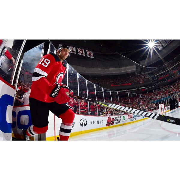 Travis Zajac Signed New Jersey Devils Alt Captain Reebok Jersey Youth L/XL Auto