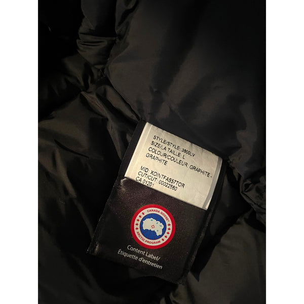Canada Goose NBA Exclusive Rideau Parka Down 3800L Graphite Size L Women's