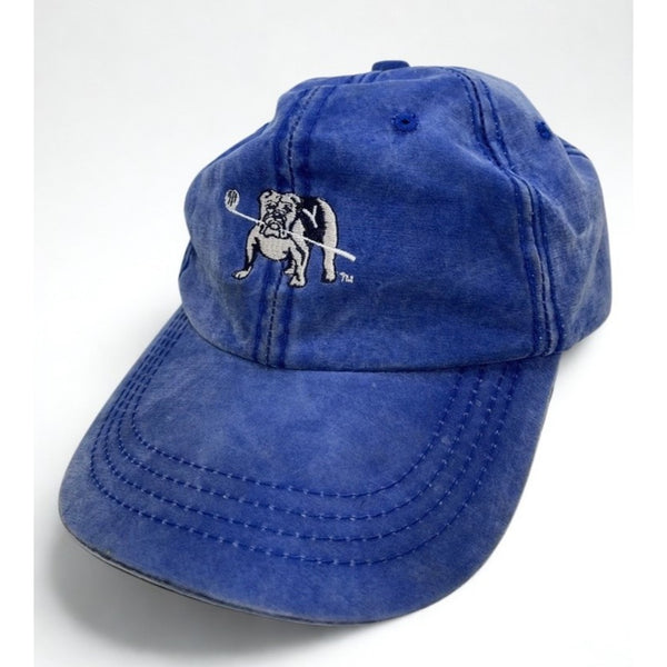 Yale Bulldogs Golf Hat Cap Blue Strapback Sun Faded Town Talk Dad Hat One Size