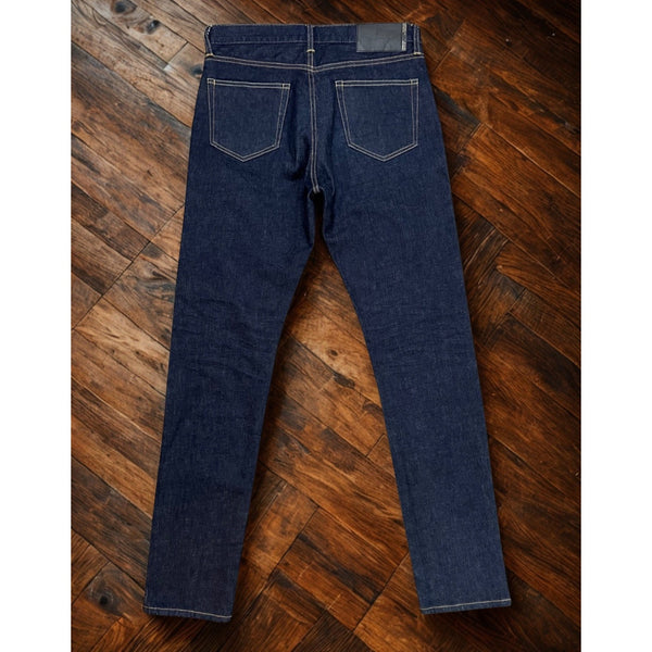 Buck Mason Maverick Slim Jeans 31x34 Blue 14oz Double Dipped Japanese Denim