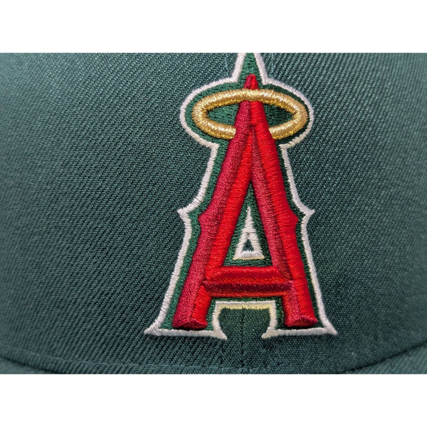 Los Angeles Angels 35th Anniversary New Era Fitted Hat 7 5/8 Sports World 165