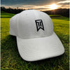 Nike Golf Tiger Woods TW White Flex Fit Mesh Hat Cap M/L Vintage Dri-FIT Rare