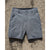 BYLT Kinetic Shorts L Gray Iron Performance Chino 32x9 Zip Pocket NWOT