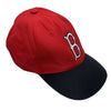 Boston Red Sox Snapback Hat Logo 7 MLB Cap Signed Inside Brim OSFA Vintage