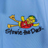Greyson Stew Leonard’s Stewie The Duck Golf Polo Shirt Men’s M Blue NWT