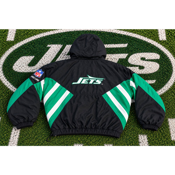 New York Jets Starter NFL Pro Line Pullover Jacket Men's XL Vintage 90s Korea