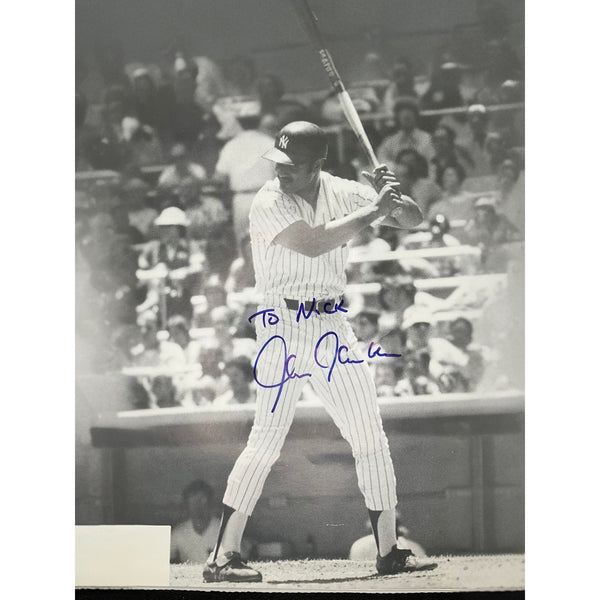 New York Yankees Chris Chambliss & Roy White Signed Autographed 8X10 Photo Lot