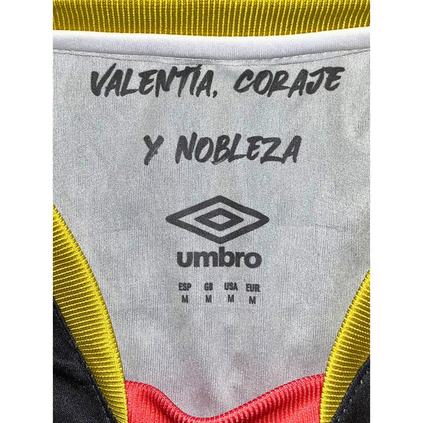 Rayo Vallecano 23-24 Umbro Away Jersey La Liga Black Red Lightning Sz M Rare