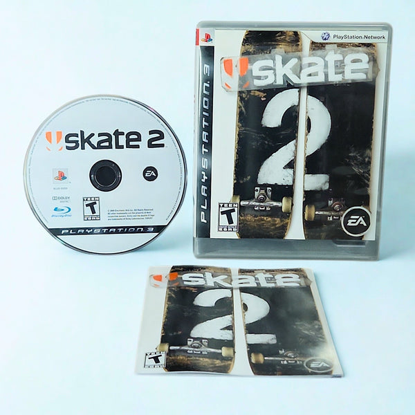 Skate 2 PS3 Sony PlayStation 3 2009 Complete CIB Tested Working