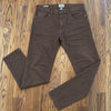 Todd Snyder Straight Fit Stretch 5-Pocket Chino Pants Glazed Pecan 34x32 Mens